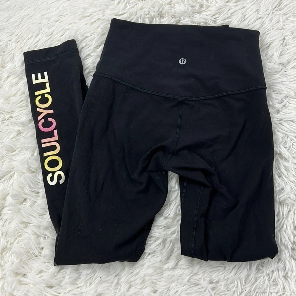 Lululemon Align Pant II *25" Black SoulCycle Collab - Picture 5 of 6